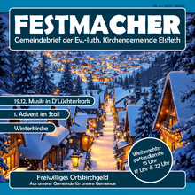 Dies ist die Festmacher Ausgabe 4/2025.