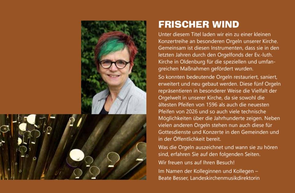 Vorwort im Heft Frischer Wind, von LKMD Beate Besser